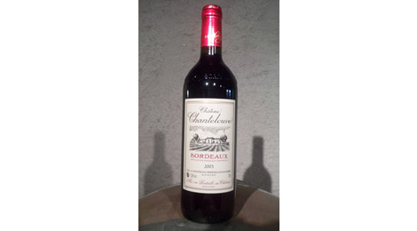 	 CHATEAU CHANTELOUVE BORDEAUX ROUGE