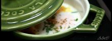 Oeuf cocotte au foie gras