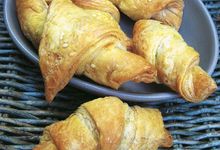 Petits croissants salés aux artichauts