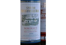 Bordeaux Rouge 2000 cuvée élevée en fûts de chêne