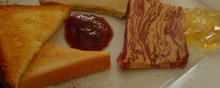 Foie gras & feuilleuté de foie gras/magret de canard