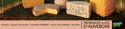 Les 5 fromages AOC d'Auvergne
