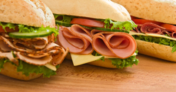 Les traditionnels sandwichs français : avec de la baguette, bien sûr !