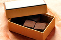 Quelques truffes en chocolat maison : un cadeau simple et délicat...