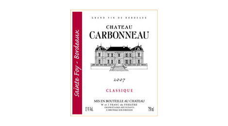 Château Carbonneau 2007