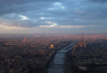 Paris, vue du Ciel