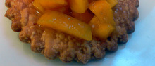 Tartelette à la mangue et aux épices