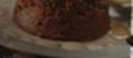 Gâteau léger de semoule au lait de soja, chocolat et poires