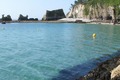 La plage de Morgat, presqu'île de Crozon en Cornouaille