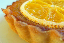 Tarte au potiron et à l'orange