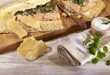 Filet de Saumon de Norvège au gros sel et herbes fraîches