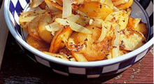 Pommes sautées, Cancoillotte
