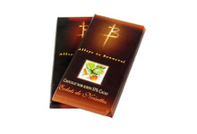 2 tablettes de chocolat noir 53% éclats de noisettes