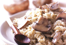 risotto aux champignons