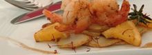 Délice de Crevettes au safran