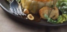 Gâteau de pomme de terre au confit et au foie gras de canard par philippe renard