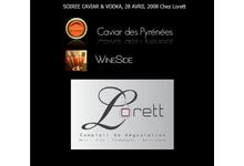 Soirée Caviar & Vodka chez Lorett