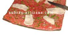 Carpaccio de boeuf fermier race Aubrac