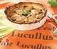 la tarte mozzarella, thon et tomates Lucullus Succulus