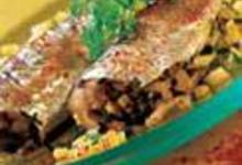 Sardines grillées à la courgette, au citron et à la menthe fraîche 