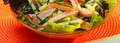 Salade de poulet rôti et emmental