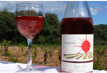 Vin rosé aoc coteaux du languedoc - cuvée flavie
