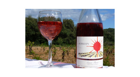 Vin rosé aoc coteaux du languedoc - cuvée flavie