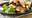 Pastilla de poulet aux épices grillées, grenade et fruits secs