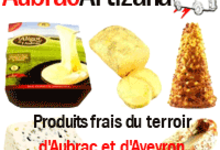 Produits frais du terroir de l'Aubrac et de l'Aveyron