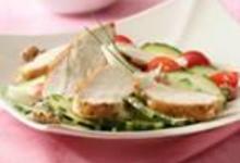 Salade de suprêmes de pintade grillés à la plancha