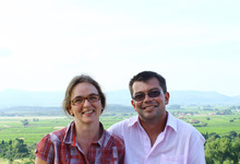 Stéphane et Alexandra RADET, reconvertis dans la viticulture par passion