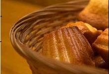 Madeleines au miel et au safran