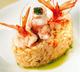 Risotto aux homards travaillés au lard de Colonnata et thym au citron