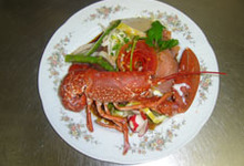 Salade de homard à la royale