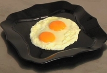 Préparer les oeufs au plat