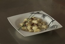 Gnocchi de châtaigne au gorgonzola