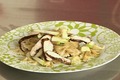 Salade de Farfalle, poulet au vinaigre balsamique