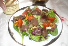 salade gésiers