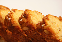 Fondant pignons de pin et caramel