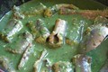 anguilles au vert