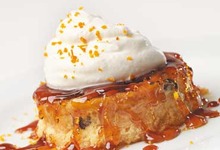 Pudding au risotto caramélisé