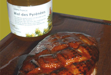 Magret de canard sauce au miel des Pyrénées