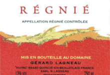 Régnié vieillit en fut de chêne, domaine Lagneau