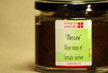 Tartinade Olive Noire, Tomate Séchée Bio