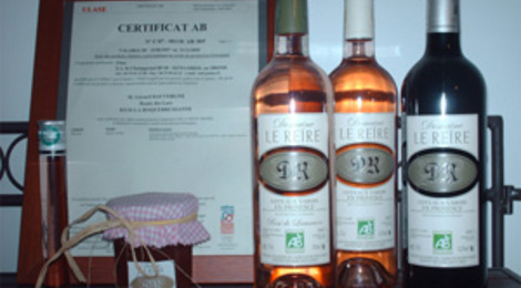 "Rosé de Lamanon", domaine le Reïre