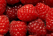 Confiture  framboises  pêches