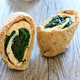 Petits pains farcis poulet-épinard et sel fin au piment d’Espelette Cérébos