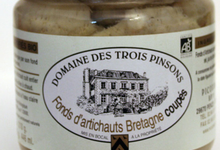 Fonds Artichauts bretons Bio coupés