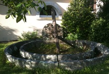 pressoir en pierre