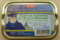 Filets de sardines à l'algue wakamé
